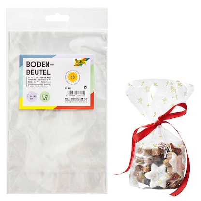 Artikelbild für folia PP-Bodenbeutel L 14,5 x 23,5 cm, 10 St., Artikelnummer 690226