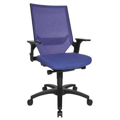 Artikelbild 6 für Topstar Bürostuhl Autosynchron®-1, AU1000 T38 Stoff blau, Gestell schwarz, Artikelnummer 788489