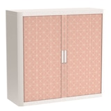 Artikelbild 1 für PAPERFLOW easyOffice Vintage Rollladenschrank 60932 2 Fachböden 110,0 x 41,5 x 104,0 cm, Artikelnummer 209969