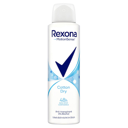 Artikelbild für Rexona 48h Cotton Dry Deo-Spray 150,0 ml, Artikelnummer 921993