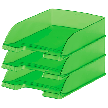 Artikelbild 2 für LEITZ Briefablage Plus grün-transparent DIN A4, 1 St., Artikelnummer 151790