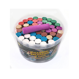 Artikelbild 1 für Straßenmalkreide farbsortiert 50 St., Artikelnummer 675599