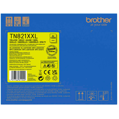Artikelbild 5 für brother TN-821XXL Y gelb Toner, Artikelnummer 841373