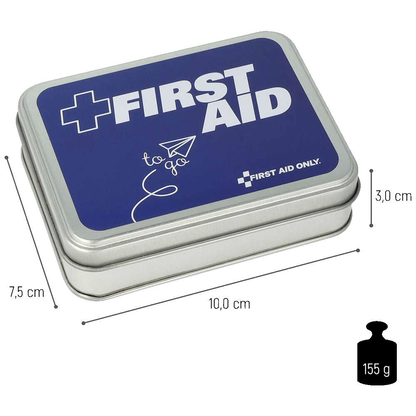 Artikelbild 2 für FIRST AID ONLY® Erste-Hilfe-Tasche to go blau, Artikelnummer 754071