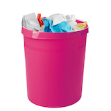 Artikelbild 1 für HAN Grip Papierkorb 18,0 l pink, 1 St., Artikelnummer 354427