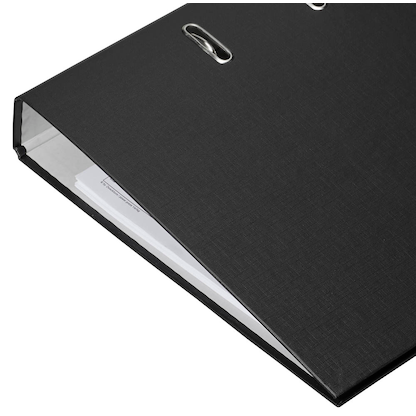 Artikelbild 5 für DONAU Klassik Ordner schwarz Karton 5,0 cm DIN A4, 1 St., Artikelnummer 183624