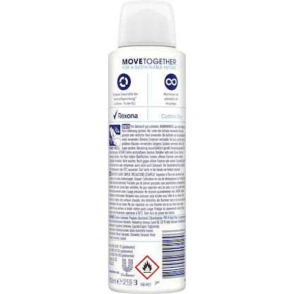 Artikelbild 2 für Rexona 48h Cotton Dry Deo-Spray 150,0 ml, Artikelnummer 921993