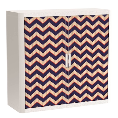 Artikelbild für PAPERFLOW easyOffice Vintage Rollladenschrank 60948 2 Fachböden 110,0 x 41,5 x 104,0 cm, Artikelnummer 210569