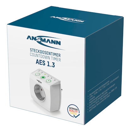 Artikelbild 10 für ANSMANN AES1.3 Timer-Steckdose weiß, Artikelnummer 629419