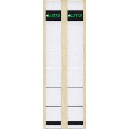 Artikelbild für LEITZ Ordneretiketten 1646 weiß für 3,5 cm Rückenbreite, 10 St., Artikelnummer 791699