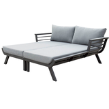 Artikelbild 1 für Garden Pleasure Sonnenliege DELIA grau Aluminium, Artikelnummer 379997