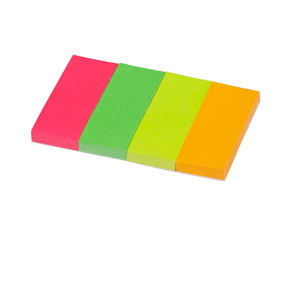 Artikelbild 3 für office discount Haftmarker farbsortiert 4x 40 Streifen, Artikelnummer 238333