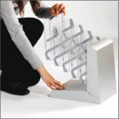 Artikelbild 8 für update displays Prospektständer silber DIN A4 5 Fächer 25,8 x 34,3 x 135,5 cm, 1 St., Artikelnummer 287957