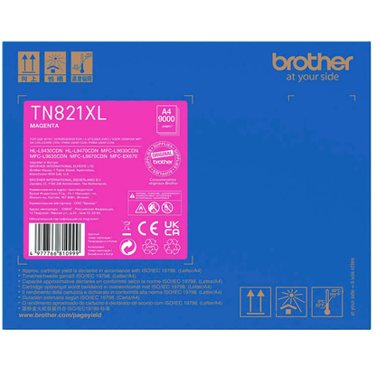 Artikelbild 5 für brother TN-821XL M magenta Toner, Artikelnummer 841327
