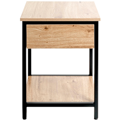 Artikelbild 9 für HAKU Möbel Beistelltisch quadratisch Spanplatte bergen-eiche 40,0 x 40,0 x 55,0 cm, 1 St., Artikelnummer 142389