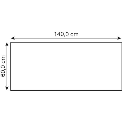 Artikelbild 2 für ith möbel Tischplatte anthrazit rechteckig 140,0 x 60,0 x 2,5 cm, Artikelnummer 128339