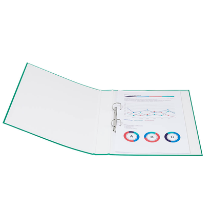 Artikelbild 2 für VELOFLEX Basic Ringbuch 2-Ringe grün 3,5 cm DIN A4, 1 St., Artikelnummer 408538