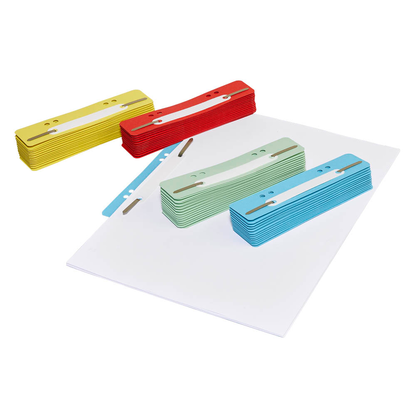 Artikelbild für office discount Heftstreifen farbsortiert Karton, 100 St., Artikelnummer 571935