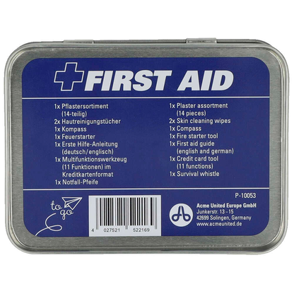 Artikelbild 3 für FIRST AID ONLY® Erste-Hilfe-Tasche to go blau, Artikelnummer 754071