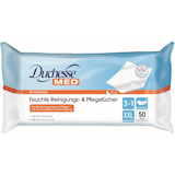 Artikelbild 1 für Duchesse MED Feuchttücher 1-lagig weiß, 50 Tücher, Artikelnummer 483565