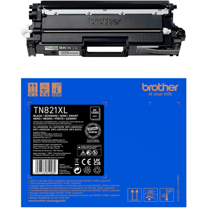 Artikelbild für brother TN-821XL BK schwarz Toner, Artikelnummer 841302