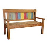 Artikelbild 1 für Garden Pleasure Gartenbank TIMOR 940232 natur Holz 150,0 cm, Artikelnummer 311109