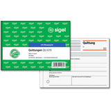 Artikelbild 1 für SIGEL Quittung, MwSt. separat ausgewiesen Formularbuch QU619, 1 St., Artikelnummer 484626