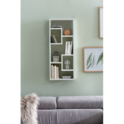 Artikelbild 6 für WOHNLING Wandregal weiß 36,0 x 15,0 x 90,0 cm, 1 St., Artikelnummer 540494