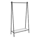 Artikelbild 1 für SONGMICS Kleiderständer HSR23BK schwarz Metall 92,5 x 153,0 cm, Artikelnummer 290548