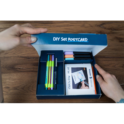 Artikelbild 3 für Schneider Postkarten weiß DIY Set, 1 Set, Artikelnummer 321996