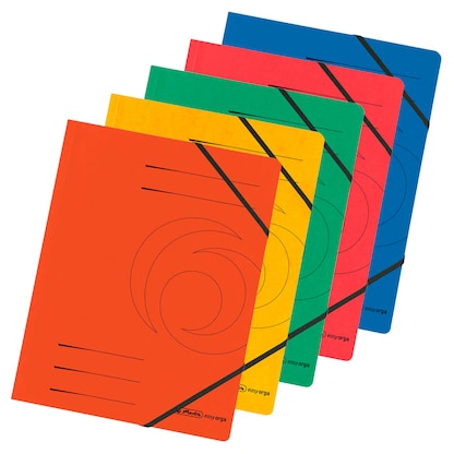 Artikelbild für herlitz Eckspanner easy orga DIN A4 farbsortiert, 5 St., Artikelnummer 671501