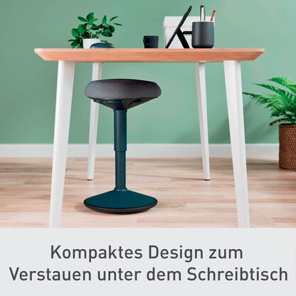 Artikelbild 8 für LEITZ Hocker Ergo Active 65440089 dunkelgrau, 1 St., Artikelnummer 401499