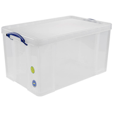 Artikelbild 1 für Really Useful Box Aufbewahrungsbox 84,0 l transparent 71,0 x 44,0 x 38,0 cm, 1 St., Artikelnummer 404301