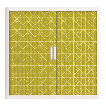 Artikelbild 3 für PAPERFLOW easyOffice Vintage Rollladenschrank 60852 2 Fachböden 110,0 x 41,5 x 104,0 cm, Artikelnummer 210199