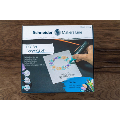 Artikelbild 6 für Schneider Postkarten weiß DIY Set, 1 Set, Artikelnummer 321996