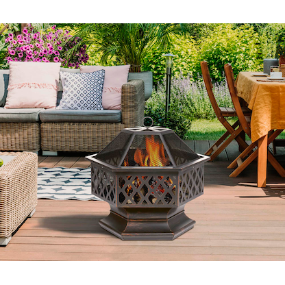 Artikelbild 3 für tepro Feuerkorb Farview schwarz, Artikelnummer 327548