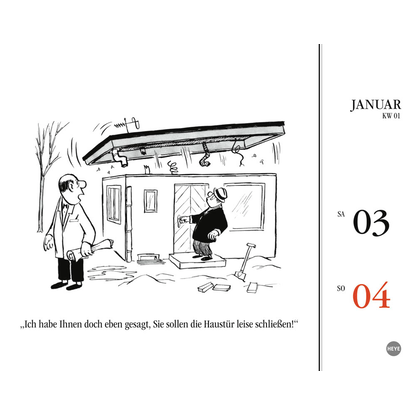 Artikelbild 5 für Heye Abreißkalender LORIOT 2026, 1 St., Artikelnummer 551238