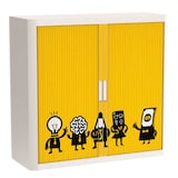 Artikelbild 1 für PAPERFLOW easyOffice Business Rollladenschrank 62256 2 Fachböden 110,0 x 41,5 x 104,0 cm, Artikelnummer 210357