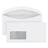 Artikelbild 1 für BONG Briefumschläge DIN lang mit Fenster weiß nassklebend 1.000 St., Artikelnummer 250464