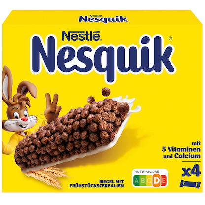 Artikelbild 2 für Nesquik® Riegel mit Frühstückscerealien 4x 25,0 g, Artikelnummer 612574
