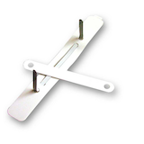 Artikelbild 1 für BOI Heftstreifen, selbstklebend weiß Kunststoff, 1 St., Artikelnummer 701587