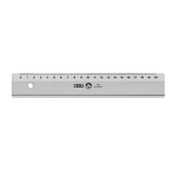 Artikelbild 1 für M + R Lineal 20,0 cm, rauchgrau, Artikelnummer 753335