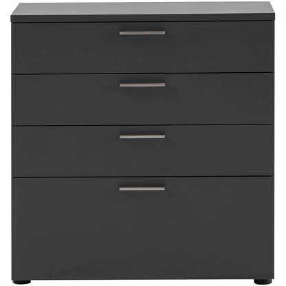 Artikelbild 4 für MÖBELPARTNER 1500 Schubladenschrank anthrazit 4 Schubladen 80,2 x 41,0 x 84,2 cm, 1 St., Artikelnummer 184091