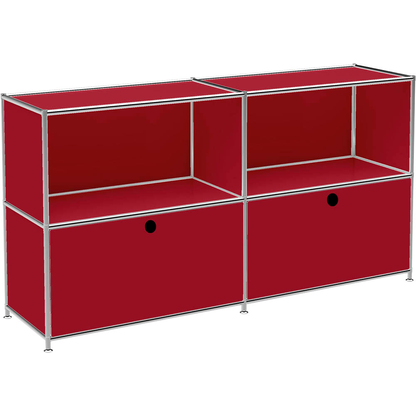 Artikelbild für viasit Sideboard System4, 86283 rubinrot 152,9 x 40,4 x 80,7 cm, 1 St., Artikelnummer 502125