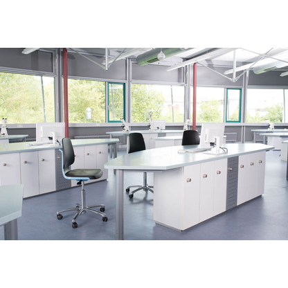 Artikelbild 5 für bimos Arbeitsdrehstuhl Labsit schwarz Kunstleder, Artikelnummer 470916