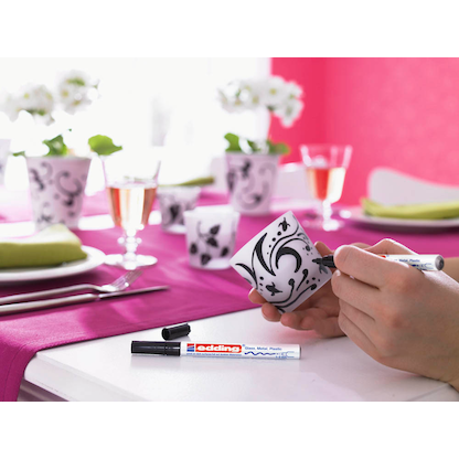 Artikelbild 12 für edding 751 creative Lackmarker farbsortiert 1,0 - 2,0 mm, 10 St., Artikelnummer 126144