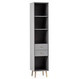 Artikelbild 1 für MÖBELPARTNER Regalschrank Jonte, 150571 grau 40,2 x 39,0 x 194,2 cm, 1 St., Artikelnummer 651234