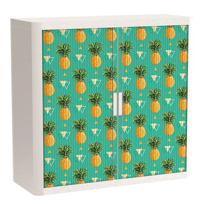 Artikelbild für PAPERFLOW easyOffice Tropical Rollladenschrank 60692 2 Fachböden 110,0 x 41,5 x 104,0 cm, Artikelnummer 210631