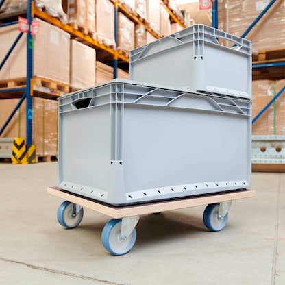 Artikelbild 2 für WAGNER® design yourself Transportroller MAXGRIP Power MM 1145 braun 49,0 x 59,0 x 15,0 cm bis 500,0 kg, Artikelnummer 419777