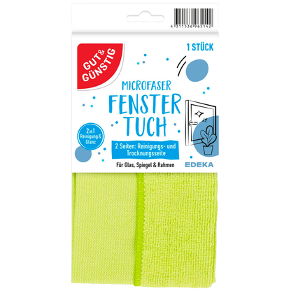 Artikelbild für GUT&GÜNSTIG Fenstertuch 60 °C waschbar, 1 St., Artikelnummer 991428